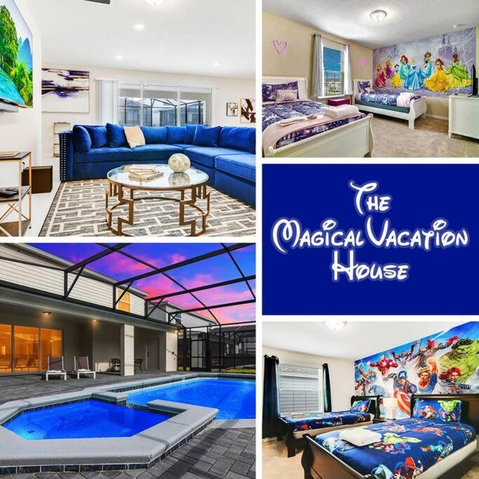 Magical Mansion 10 Bedroom W Pool Near Disney Davenport Buitenkant foto